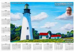 Kalender 2024 von Richard (Muggy) Rhodes